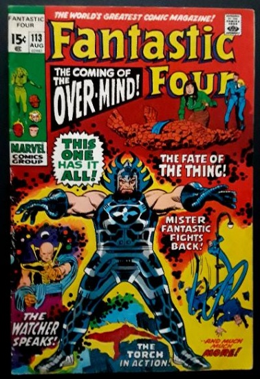 FANTASTIC FOUR:  The Power of the Over-Mind! - Marvel Comics