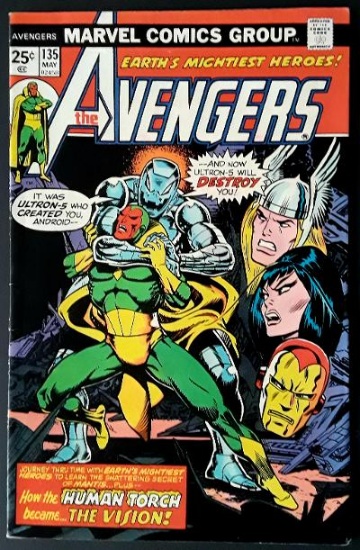 THE AVENGERS:  The Torch Is Passed! - Marvel Comics