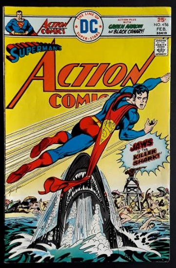 Superman's ACTION COMICS: Jaws of the Killer Sharks! - DC Comics