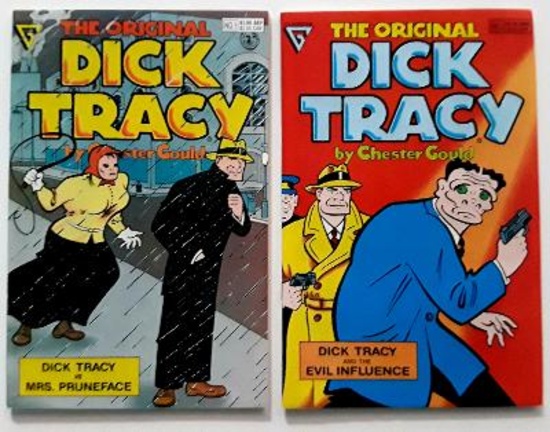 THE ORIGINAL DICK TRACY - Numbers 1 & 2 - Gladstone Comics