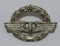 Rare Late WWII German Railway Female Worker's Badge-Silver