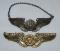 2 pcs. WWII Period Army Air Corps Crew Member Home Front Bracelet/Brooch