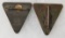 2 pcs. WW2 German Deutsches Frauenwerk Membership Pins