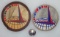 3 pcs. WWII US AAF Air Transport Command Pin/Patches