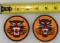 2 pcs. WW2 Army 4 & 8 Wheel Tank Destroyer Patches