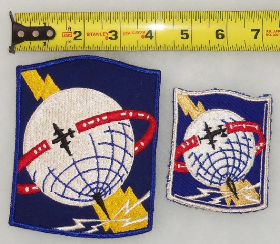 2 pcs. Army Airways Communications System Patches