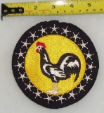 7th Air Force, 19th Fighter Squadron Embroidered Jacket Patch