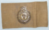 Rare WWII Period Romanian Hunting Official/Warden Armband