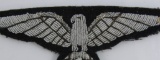 Rare Pre-WW2 1st Pattern SS Officer's Bullion Arm Eagle