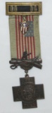 U.S.W.V. Spanish American War Camp Level Medal-Camp Adjutnant Captain