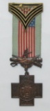 U.S.W.V. Spanish American War Camp Level Medal-Camp Bugler Sergeant