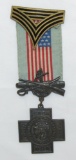 U.S.W.V. Spanish American War Camp Level Medal-Regimental Quartermaster Sergeant