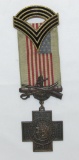 U.S.W.V. Spanish American War Camp Level Medal-Camp Sergeant-Major