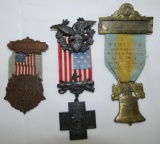 3pcs U.S.W.V. Medal Grouping