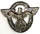 WWII German Polizei Cap Eagle