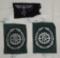 3 pcs. WW2 Teno Sleeve Badges/Cap Eagle
