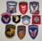 10 pcs. Misc. Airborne Patch Grouping