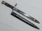 M1895 Chilean Mauser Bayonet-German Made With Matching # Scabbard