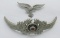 Set2nd Version Luftwaffe Eagle/Wreath Set For EM/Officer Visor Cap-Vet Bring Back