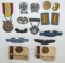 15pcs- Misc US Military Insignia-Wings-Badges