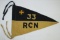 Rare WWII Period 33rd Cavalry Reconnaissance Troop (Mechanized) Vehicle/Tent Pennant