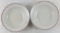 2 pcs. DAF Porcelain Soup Bowls