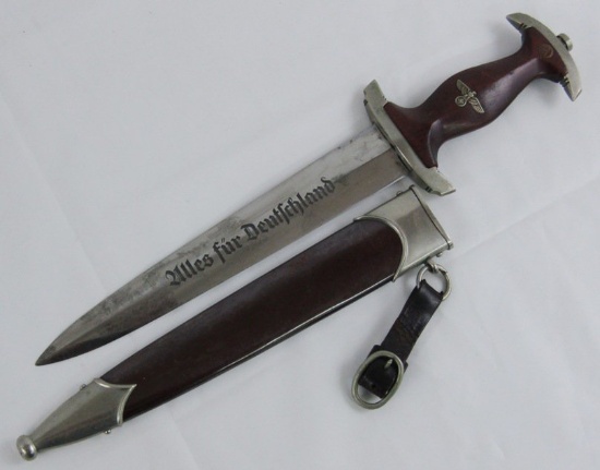 Early Ground Rohm SA Dagger With Scabbard-Eickhorn