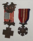 2 pcs. U.S.W.V  & Army Navy Union Medals