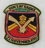 Vietnam War Era Sontay Raider Patch