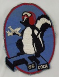 Rare Vietnam War Era 56 COCA Cloth Patch-Flight Jacket Size
