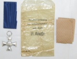 Wehrmacht 18 Year Long Service Medal In Original Cellophane Issue Packet