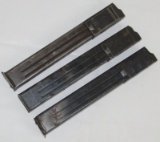 3pcs-WW2 Period MP 38/40 Machine Gun Clips-41' 42' 43' Dated