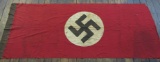 WW2 German NSDAP Banner/Flag With U.S. Vet Signatures