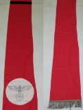 Rare Double Sided Nazi Political/Great Hall Banner