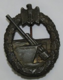 Coastal Artillery Badge-Hermann Aurich