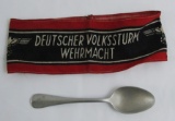 2pcs-Volksturm Armband/Luftwaffe Spoon-Vet Bring back