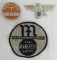 3pcs-Scarce Dornier Factory Worker Badge-Guard Cap Eagle-Worker's Uniform Patch