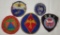 5 pcs. Vintage US Military Patches