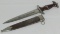 Early Ground Rohm SA Dagger With Scabbard-Anton Wingen Jr.