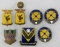 7pcs-WW2  USAAF Collar Insignia-18th Fighter Sq./5th Photo Grp/Air Service Cmd./2nd Bomb Cmd.