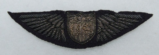 WW1 Theater Made US Military Aviator Bullion Wings