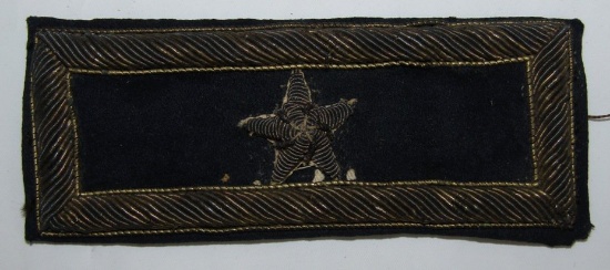 Civil War Era Union Brigadier General Of Staff Single Shoulder Board Rank
