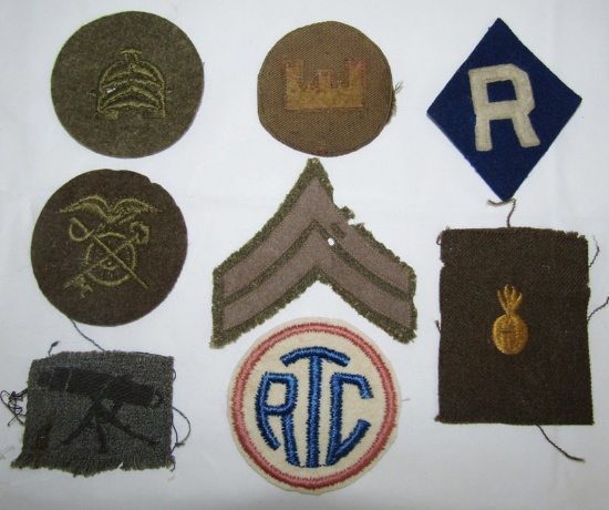 8pcs-WW1 US Army Specialty Patches