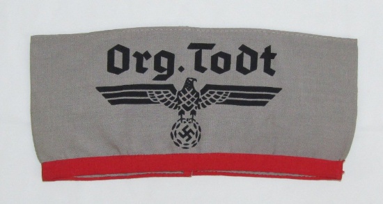 Organization Todt Armband For Lower NCO