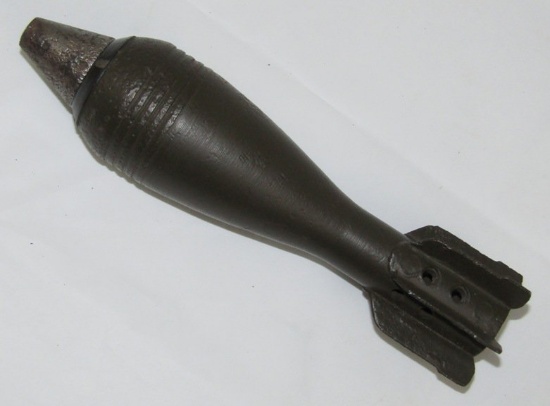 WW2 German 50mm Mortar Round-Inert