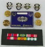 Vietnam War Period US Special Forces Insignia Grouping