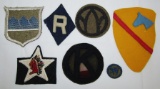 WW1/Pre WW2 US Army Shoulder Patches