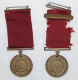 2pcs-1930's USN Named Good Conduct Medals