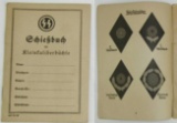 Rare Waffen SS Marksman Qualification Booklet