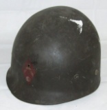 WW2 US Army M1 Helmet Liner With 5th Infantry Division Insignia-Westinghouse